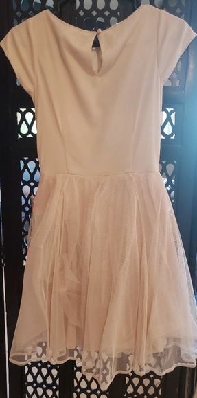 ASOS Embroidered blush dress - Picture 2 of 6
